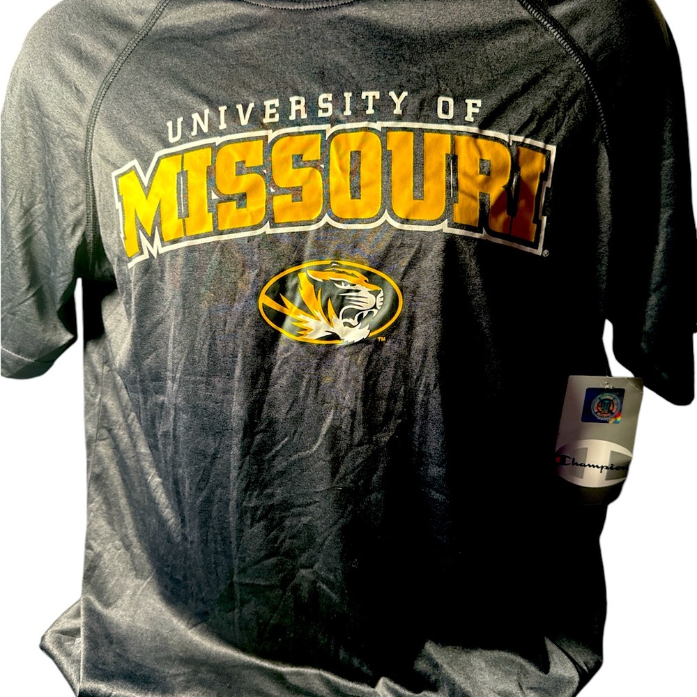 champion sports University Of Missouri shirt NWT